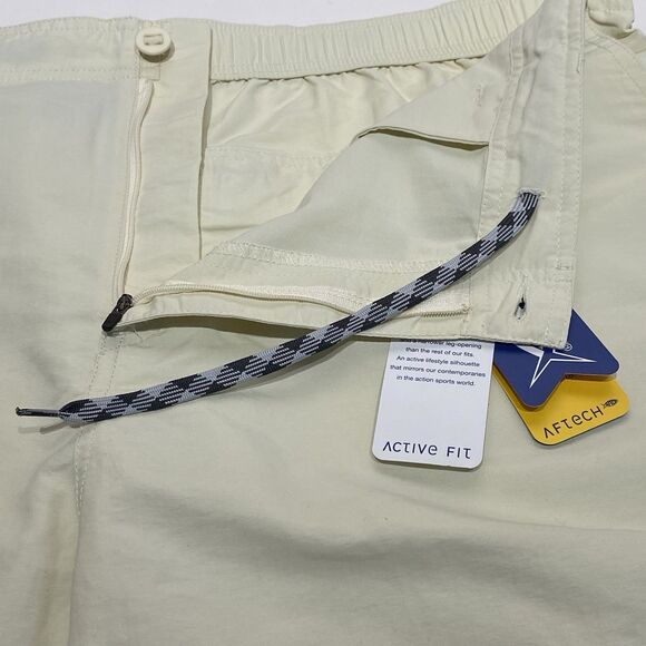 AFTCO Everyday Shorts Nylon Active Fit UPF 50 Mens 42x9 Bone Cream Fishing Beach - Picture 6 of 11